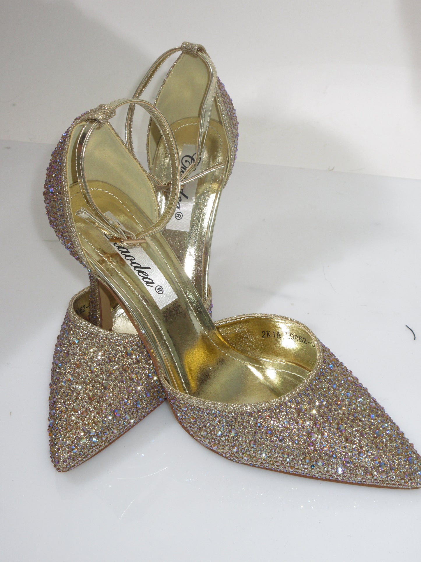 Décolleté Swarovski oro