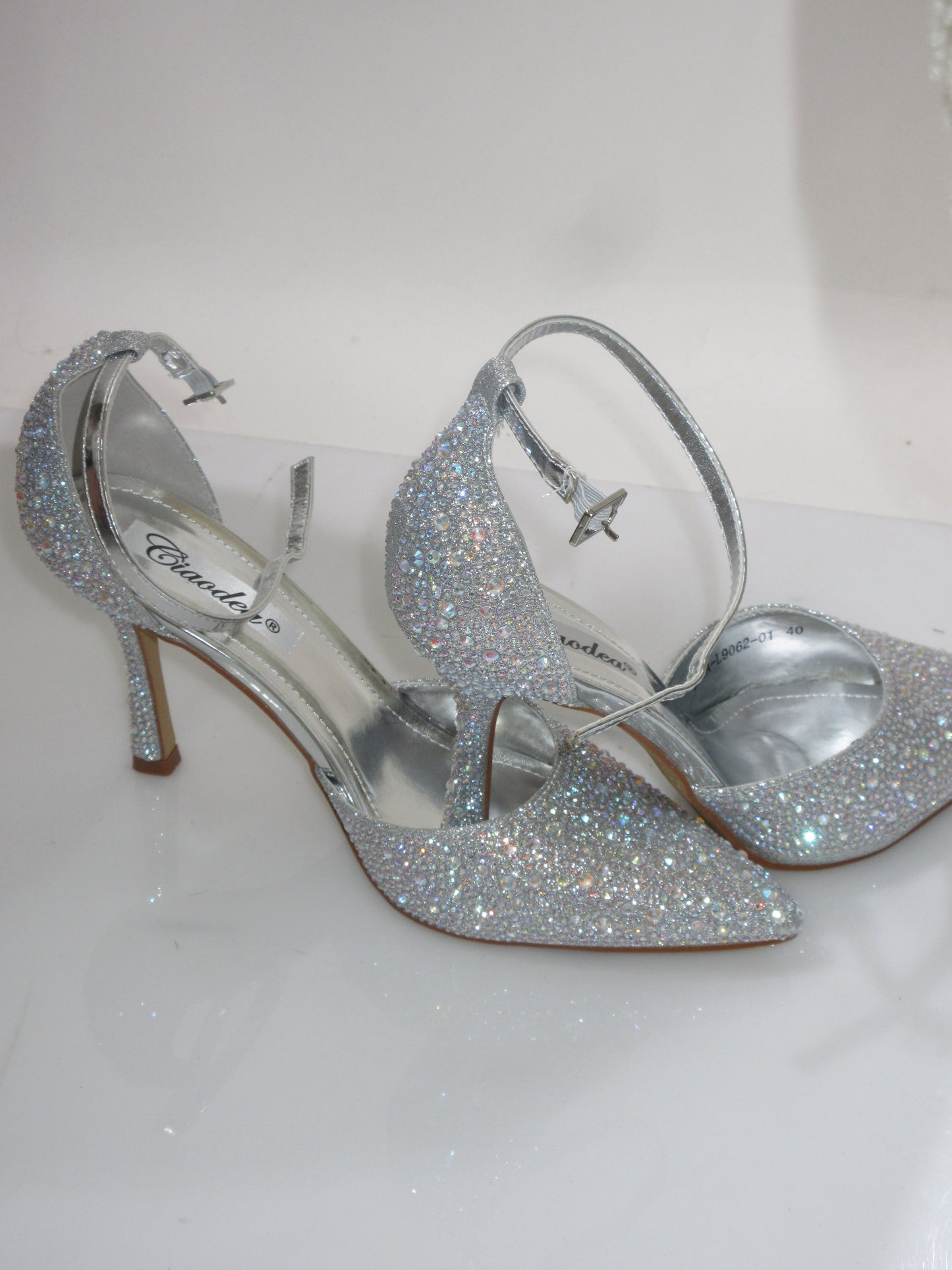 Décolleté Swarovski oro