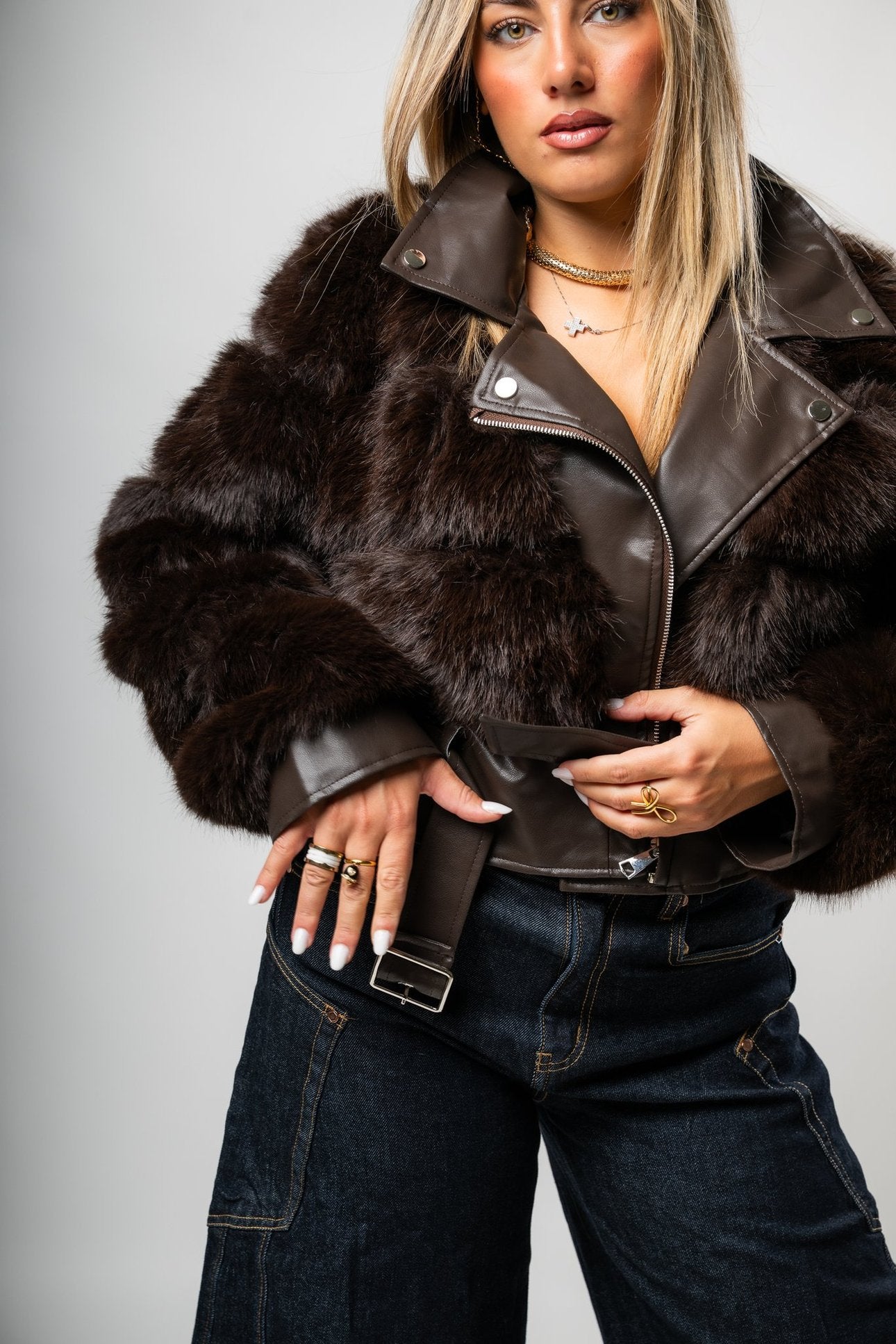 Pelliccia Lolita Marrone