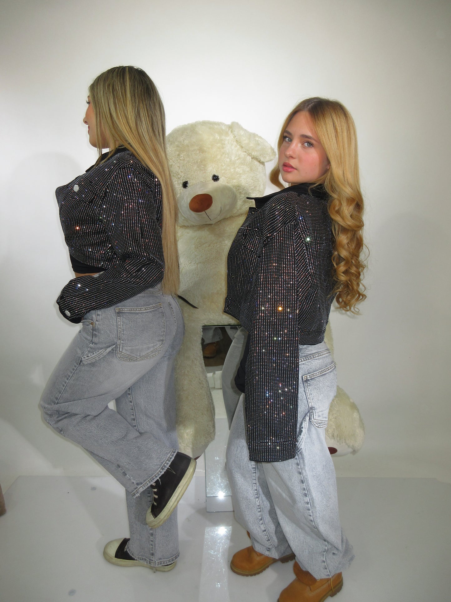 Jeans grigio wide carpenter 3396