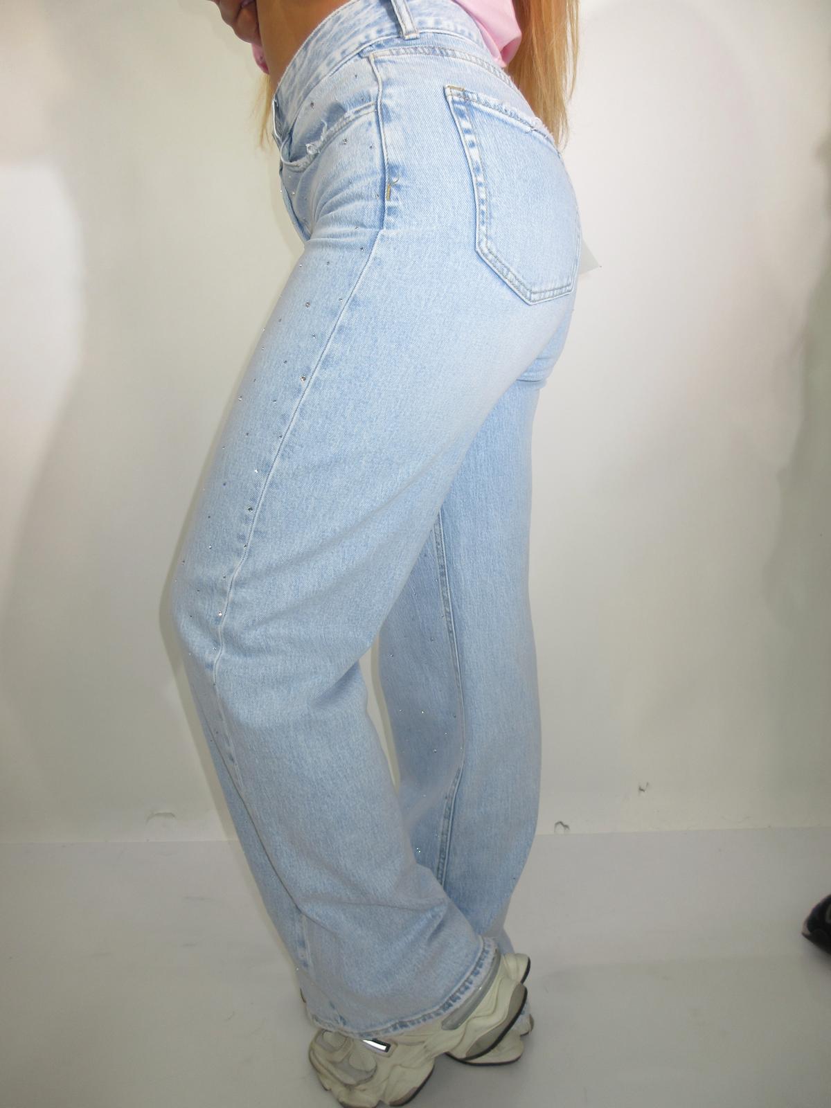 Jeans denim shine regular