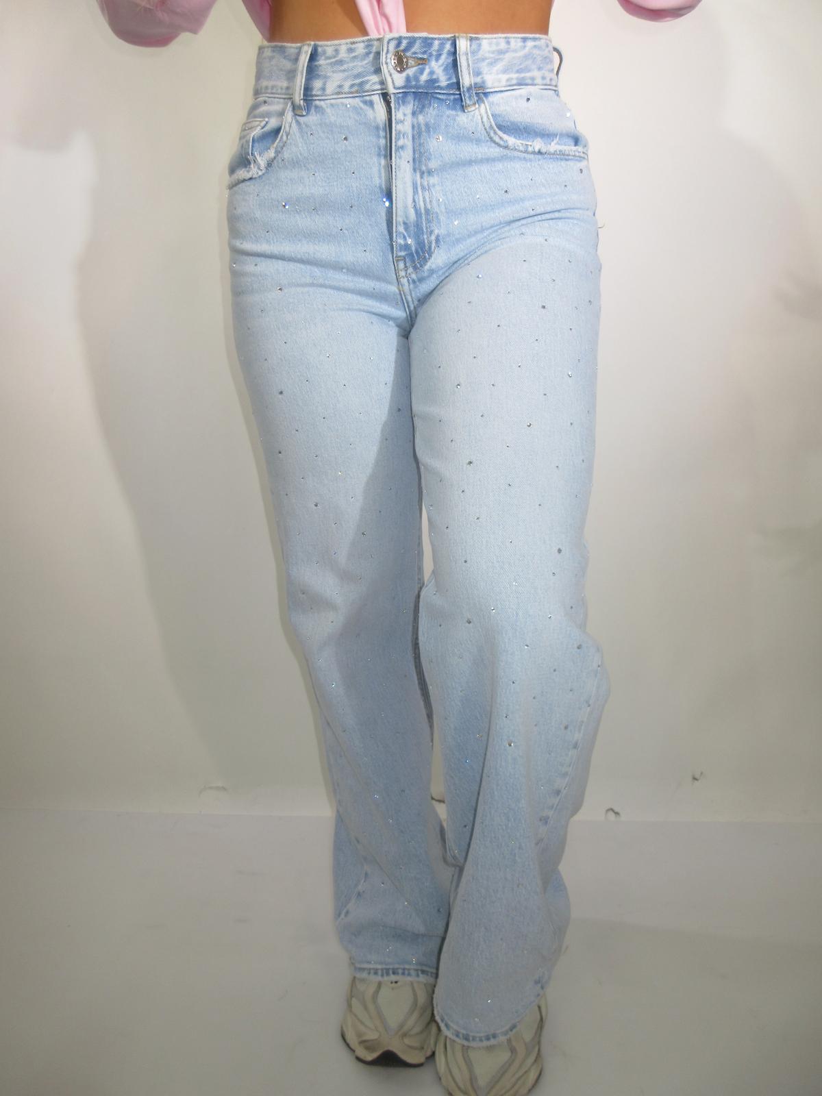 Jeans denim shine regular