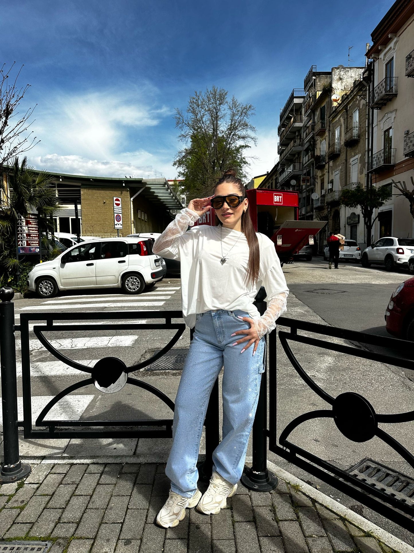 Jeans carpenter denim shine