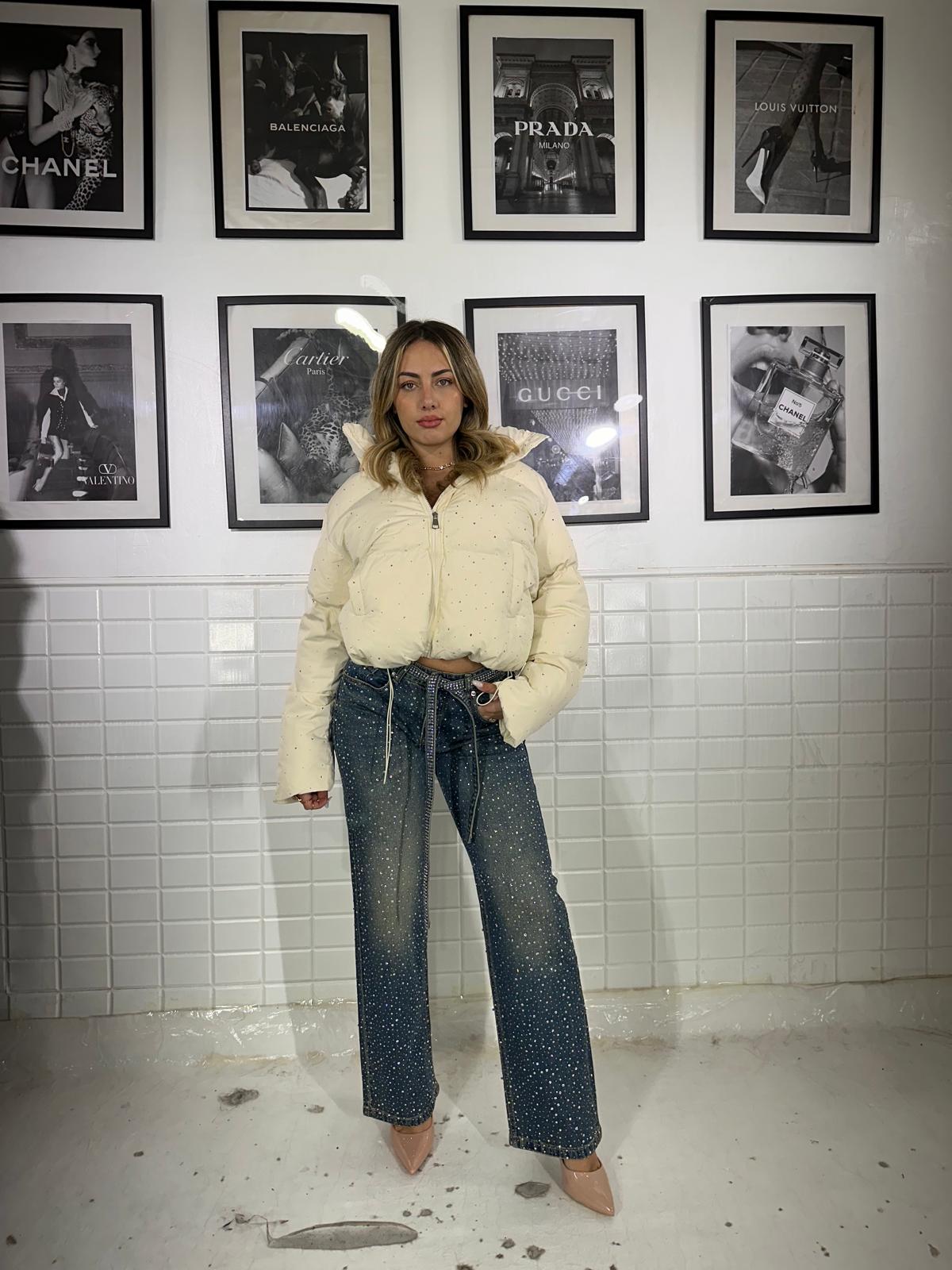 Jeans swarowsky denim