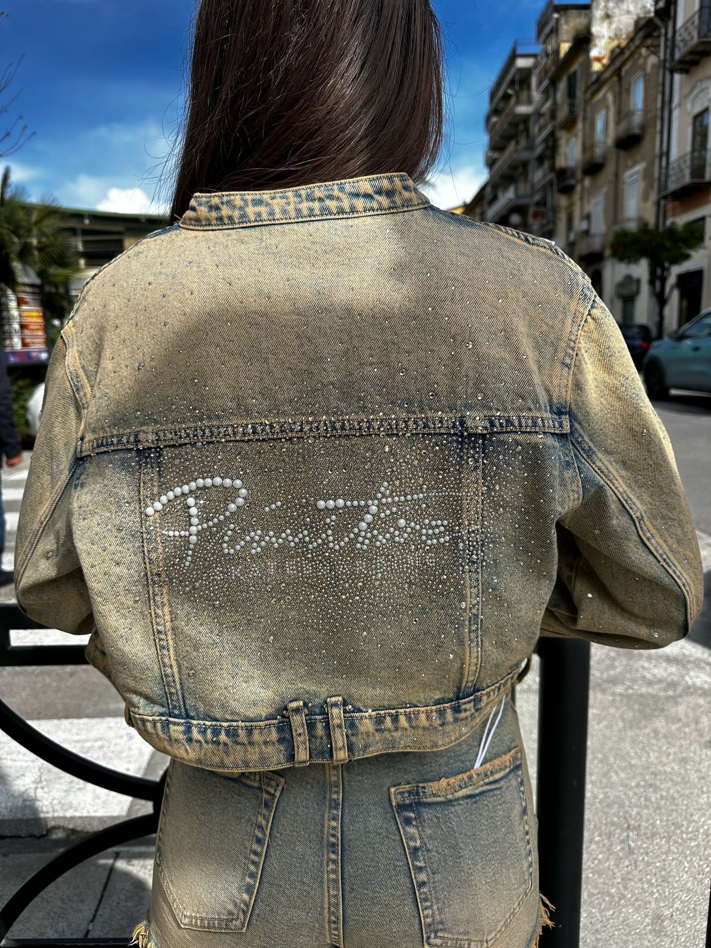 Giubbino vintage shine