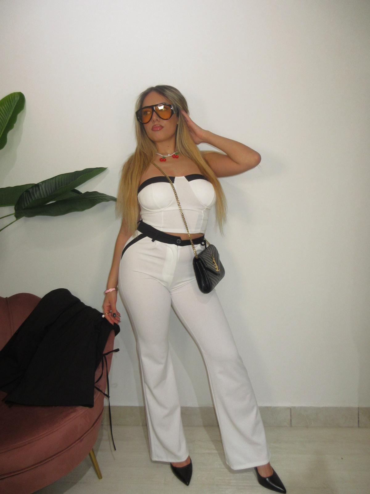 Coordinato Francy bianco