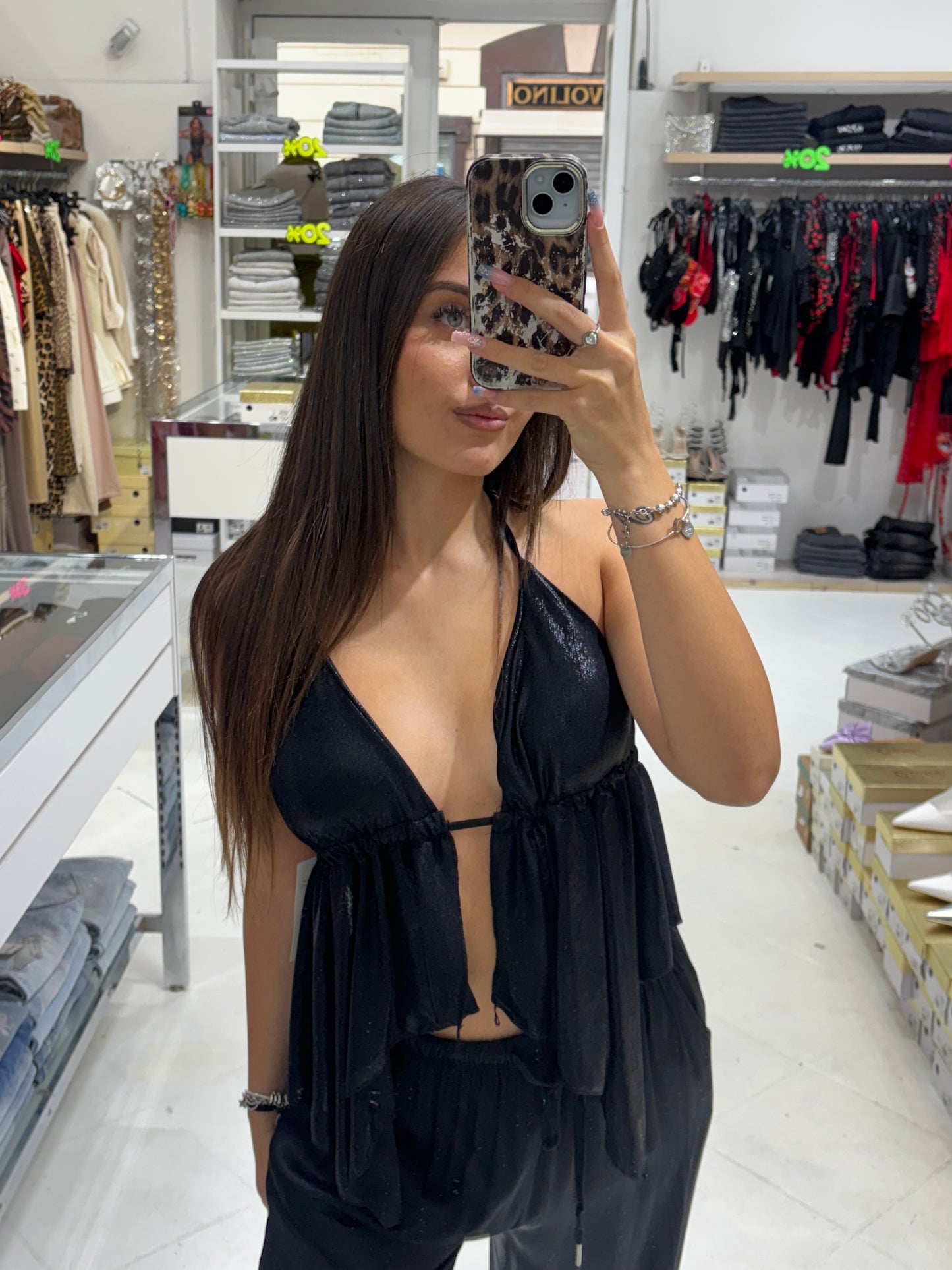 Top Pamela Satin