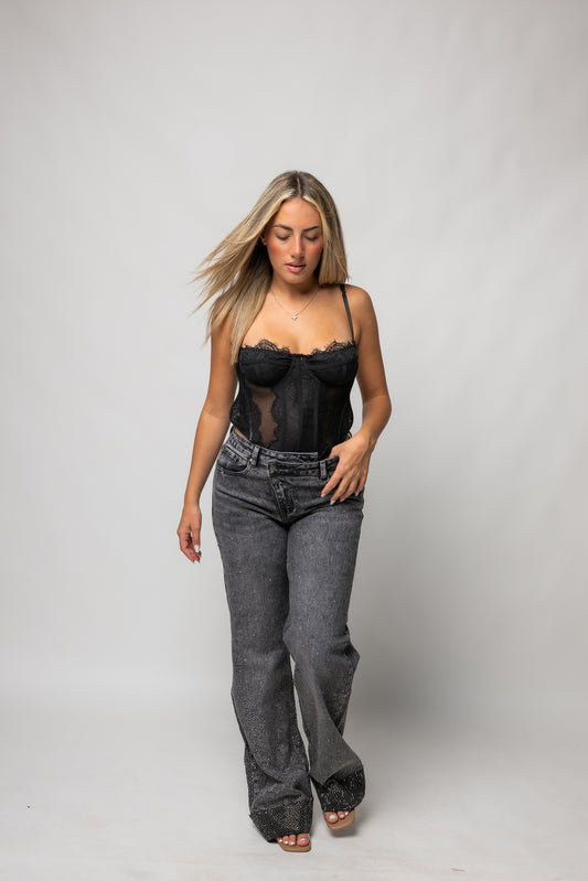 Jeans Gre Black