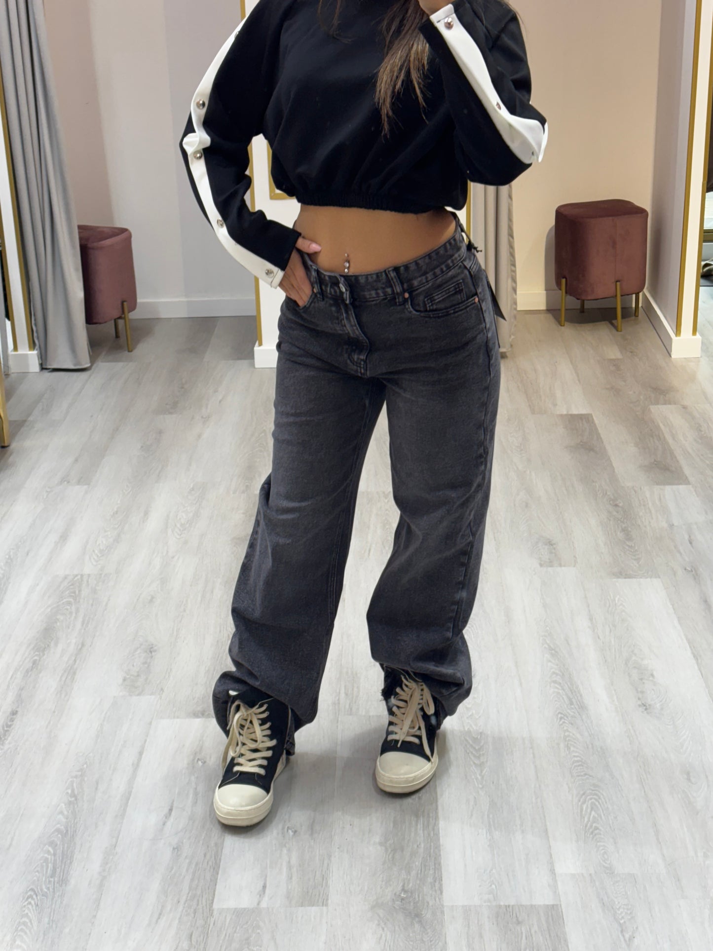Jeans Giulia Nero