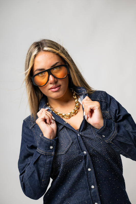 Camicia Dark Flam Shine
