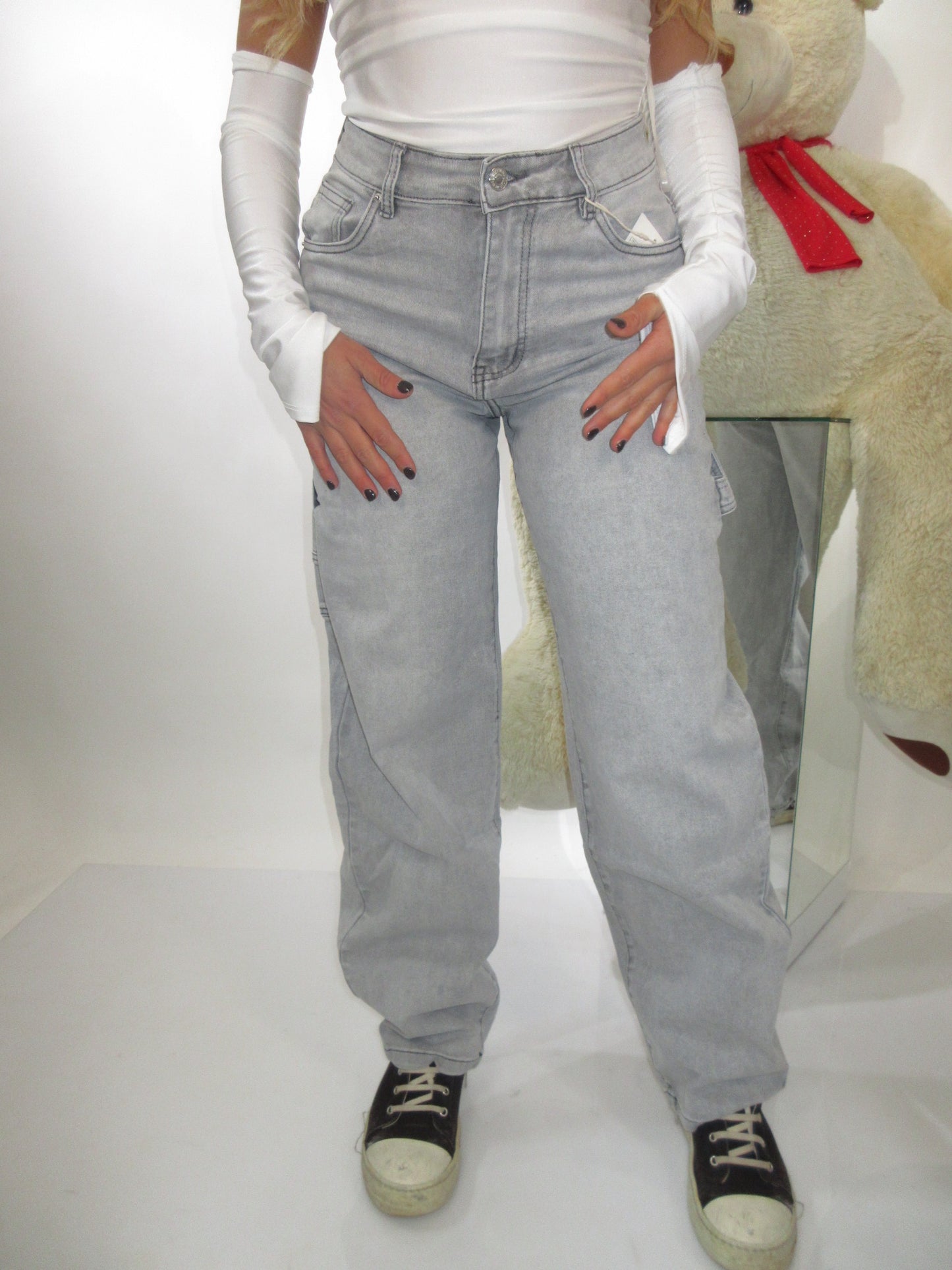 Jeans carpenter grigio 8583