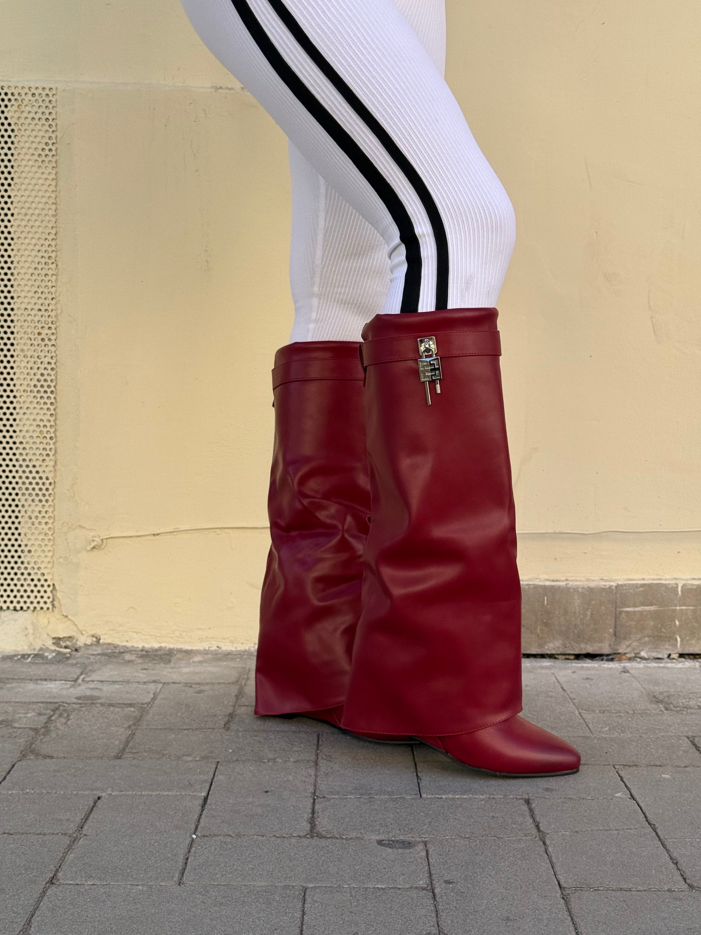 Stivali Givenchy Bordeaux