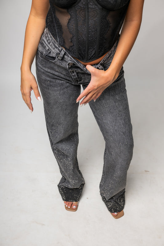 Jeans Gre Black