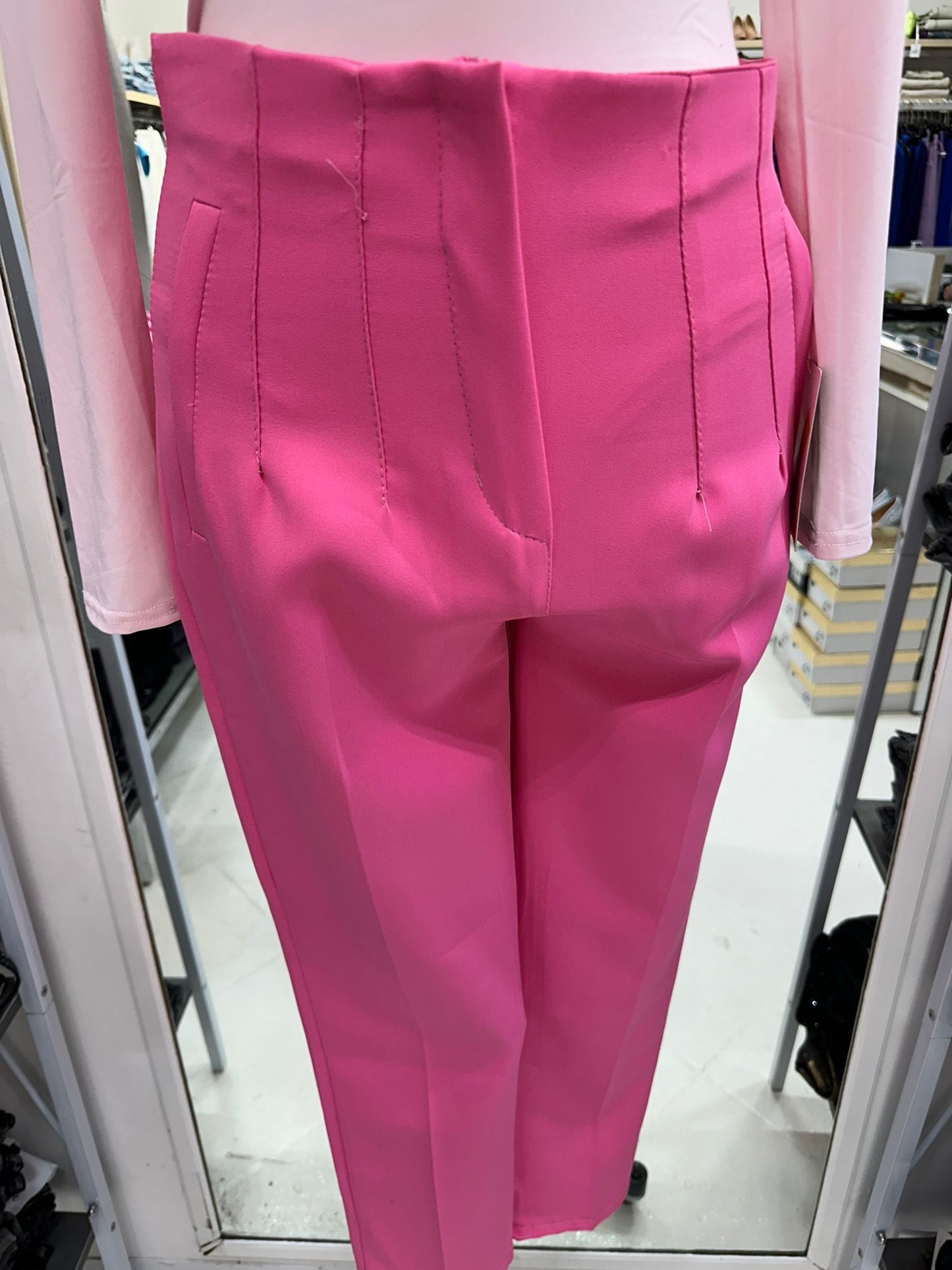 Pantalone fuxia