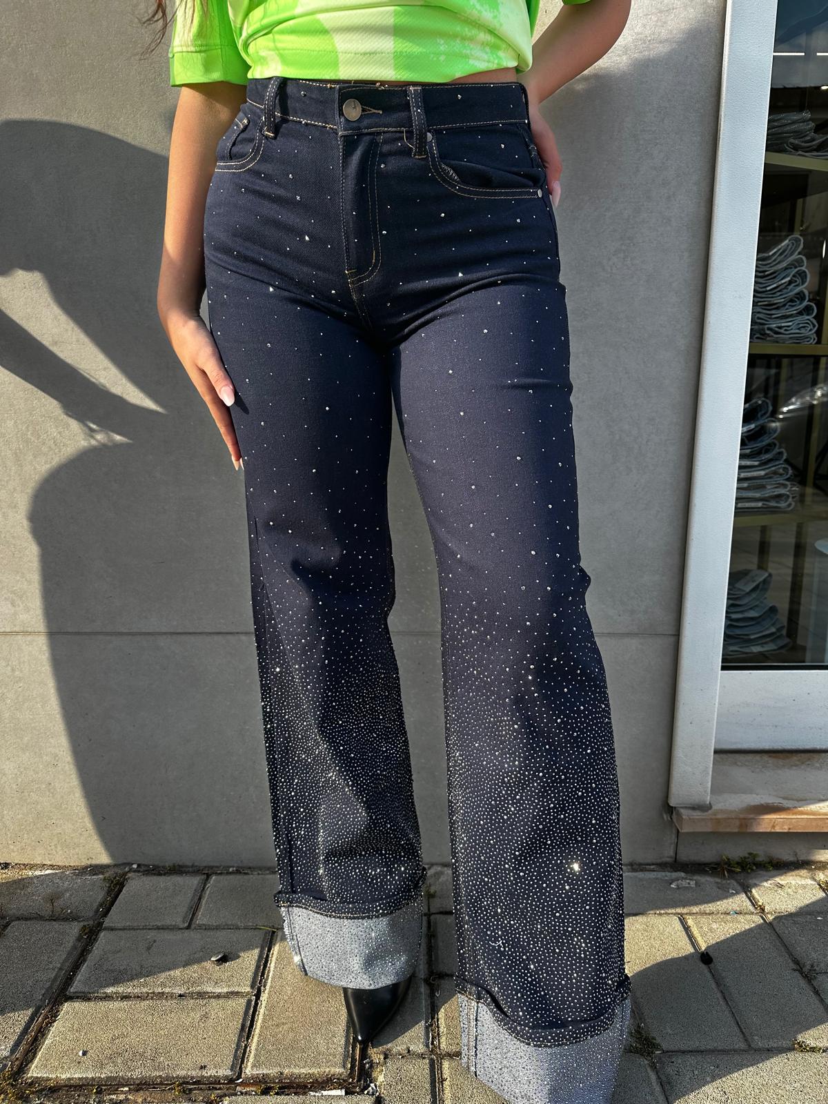 Jeans denim dark shine