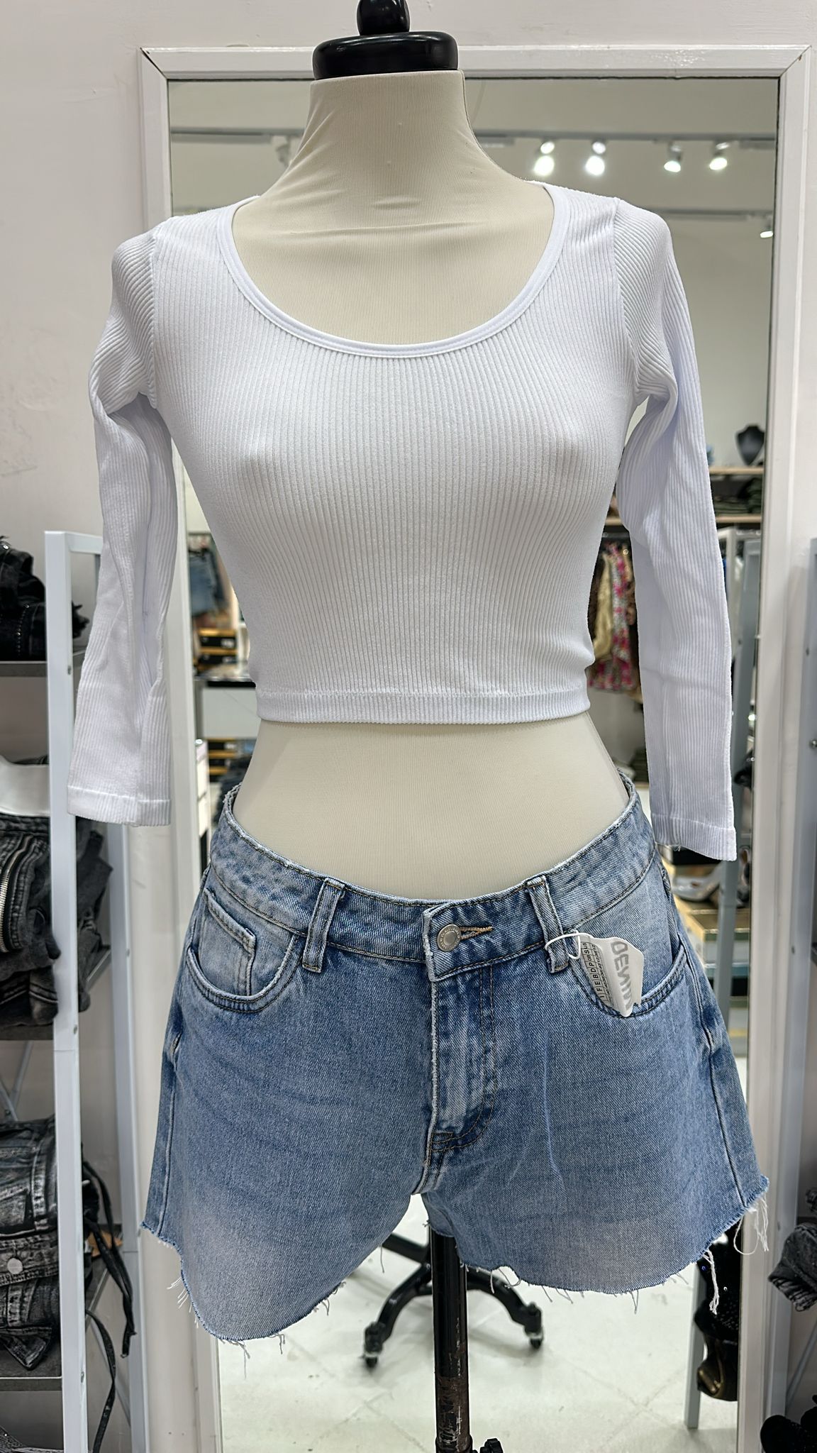 Pantaloncini jeans
