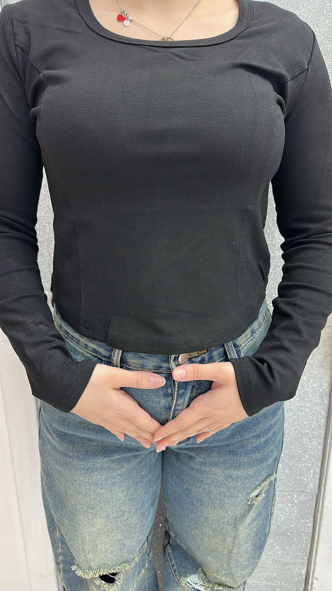 Maglia Monique nera