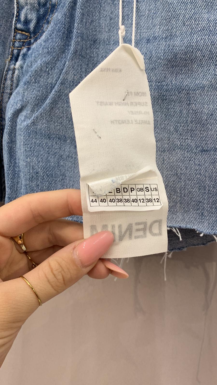 Short denim 44