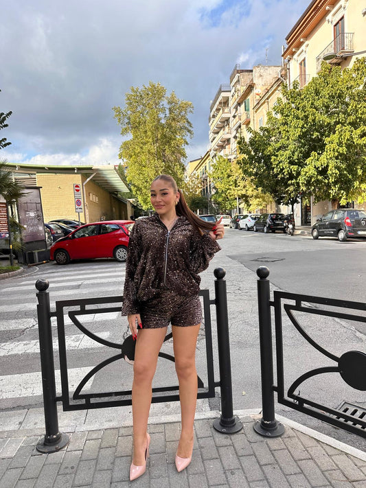 Short Dea marrone