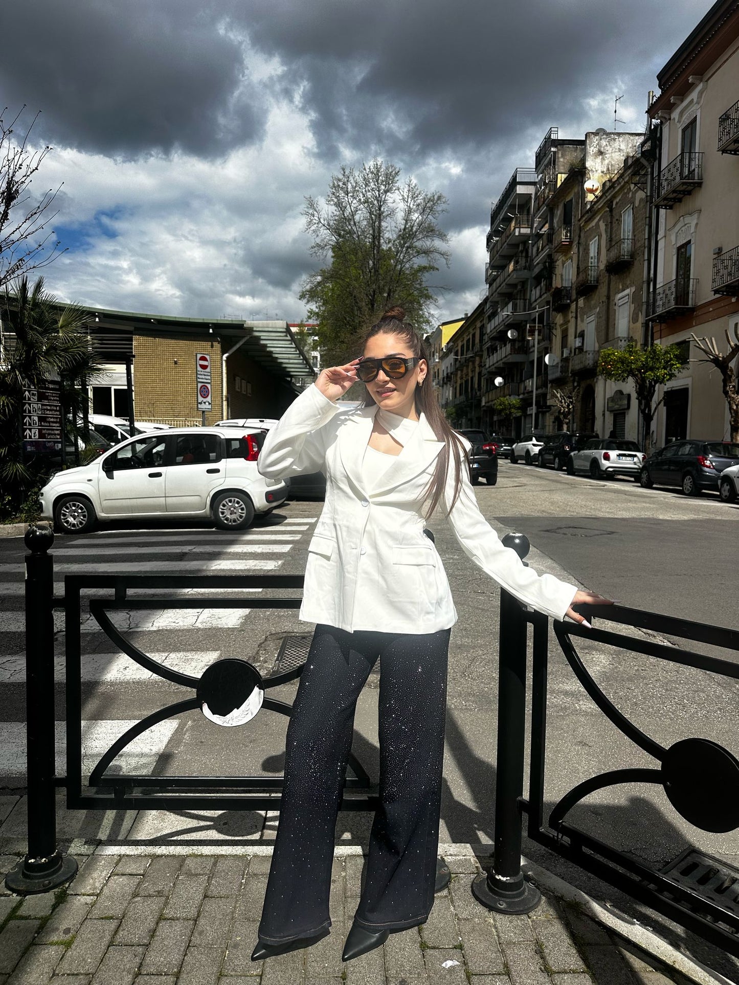 Giacca mochy bianca