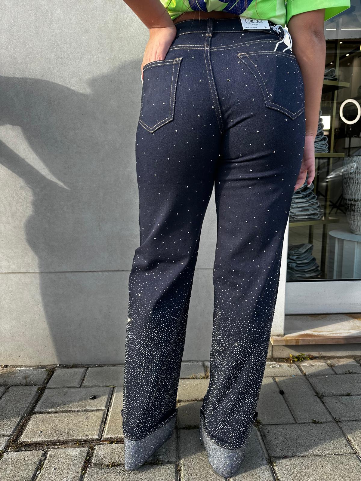 Jeans denim dark shine