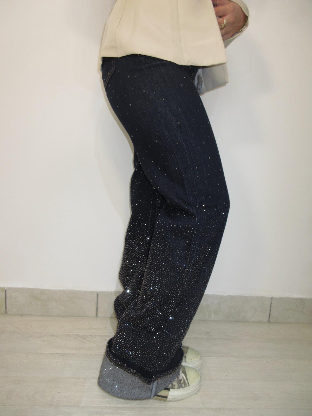 Jeans denim dark shine